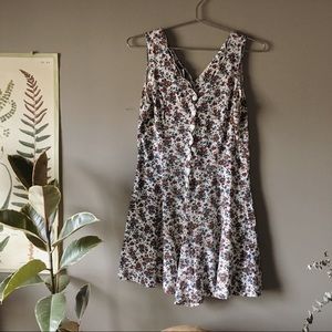Vintage Floral Romper | M